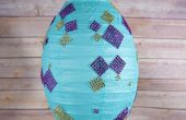 Pasen Kid Craft: Easter Egg Lampion