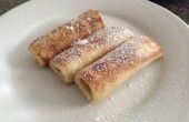 Eenvoudige Franse Toast Roll ups