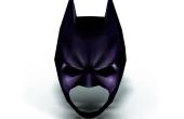 DIY 3D Batman masker van papier