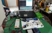 Draagbare, modulaire elektronica Arduino experimenteurs en reparatie Lab instellen. 