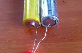 3V batterij door een tweetal AA batterijen