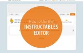 Het gebruik van de Instructables Editor
