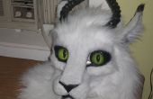 Het maken van een Cat(?) Masker met glasvezel