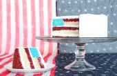 Amerikaanse vlag taart