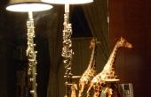 Stijlvolle klarinet Lamp