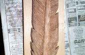 Carving een Eagle Feather