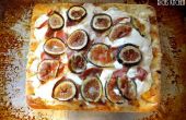 Fig, Prosciuttto, Mozzarella Pizza