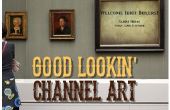 DIY goede lookin ' YouTube kanaal kunst