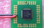 Hoe keurig soldeer (zonder ladingen van draden!) ontkoppeling caps op SMT microcontrollers. 