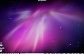Opwaartse Down scherm op Mac OS X Snow Leopard