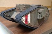 R/C replica WW1 tank