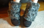 DIY Boot Toppers - Faux Fur beenwarmers