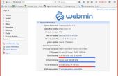 Maken File Manager werken in Webmin
