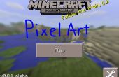 Hoe Minecraft: Pixelart