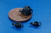 Miniatuur Clay thee Pot