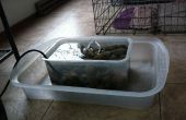 Hond kat waterschaal recycling
