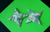 Dollar Bill Shuriken (Origami Ninja ster) ** nu met Video