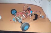 Obstakel te vermijden Robot met IR-sensoren zonder Microcontroller