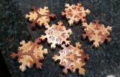 Houten Snowflake Puzzle Stockingstuffers