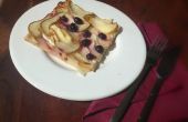 PEAR Blueberry Brie taart