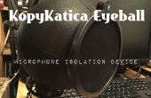 KopyKatica Eyeball microfoon isolatie apparaat