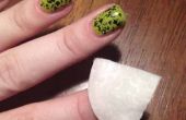 Verwijderen van hardnekkige Glitter nagellak