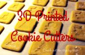 3D afgedrukt kerst Cookie Cutters