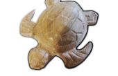 Gemakkelijk gesneden houten schildpad DIY