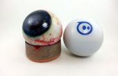DIY geschilderd Eyeball Sphero voor Halloween