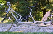 Bouwen van een lange-wielbasis lage racer ligfiets fiets