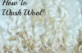 Hoe Wash wol & Fiber... zonder het vilten! 