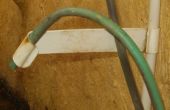 PVC slang houder