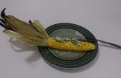 Gegrild maïs op de kolf met koriander limoen boter