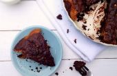 Karamel & chocolade taart taart