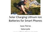 Solar Charge Lithium-ionenbatterijen voor smartphones hoe