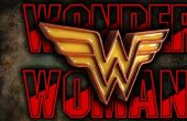 Wonder Woman embleem - hout en hars