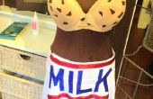 Melk en koekjes kostuum - volwassene