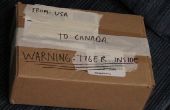 Hoe om te verzenden een tijger naar Canada