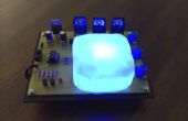 Tiny kleurenmixer - een constante-current, 3W RGB LED met lage-batterij-indicator en polymorf diffuser