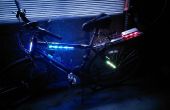Veelkleurig fiets Frame lichten