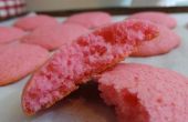 Licht en pluizig Pink Lemonade Cookies