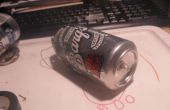 Hoe maak je een zaklamp van een soda can