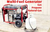 Multi brandstof Generator - Gas propaan NG