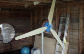 7 voet axiale Flux windturbine