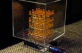 4 x 4 x 4 interactieve LED-kubus met Arduino
