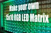 Maak uw eigen 15 x 10 RGB LED Matrix