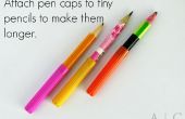 Een manier om te gebruiken kleine potloden