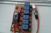 EL Wire - Arduino Mini Pro - Relais Controller Module 6 kanalen
