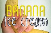 Banana Ice cream - gemakkelijkste zelfgemaakt ijs ooit! 