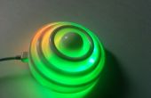 Internet knop - RGB LED's